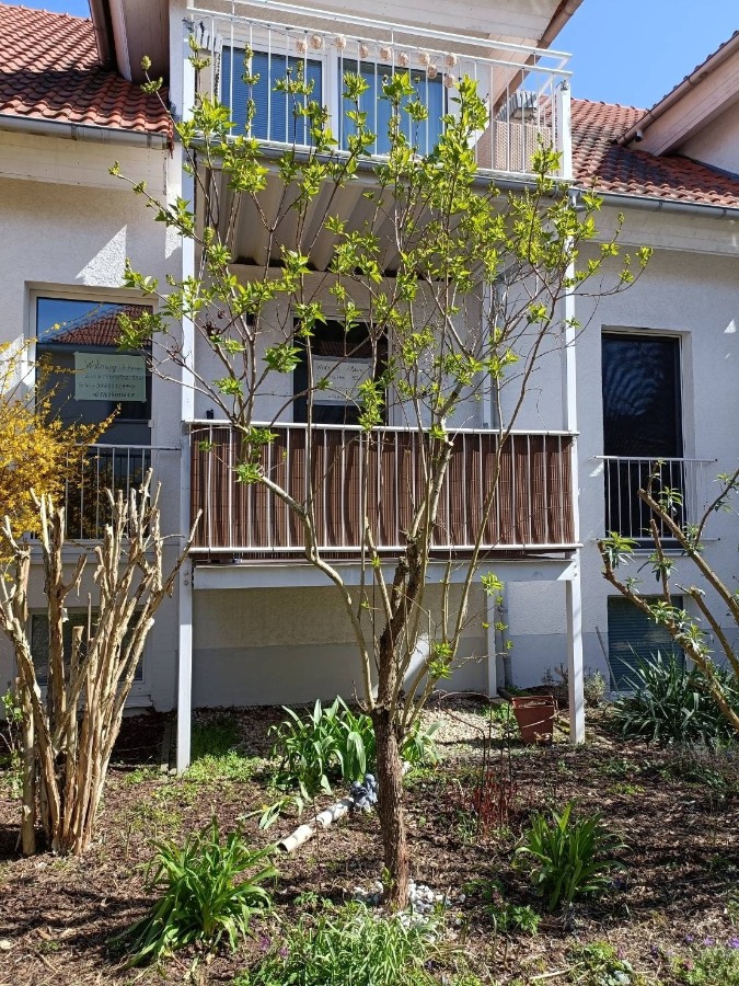Balkon Erdgeschosswohnung Markkleeberg