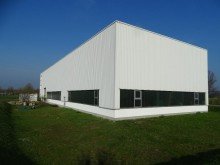 Ansicht 10t Br�ckenkran + LKW-Durchfahrt + 9,70 m Hallenh�he