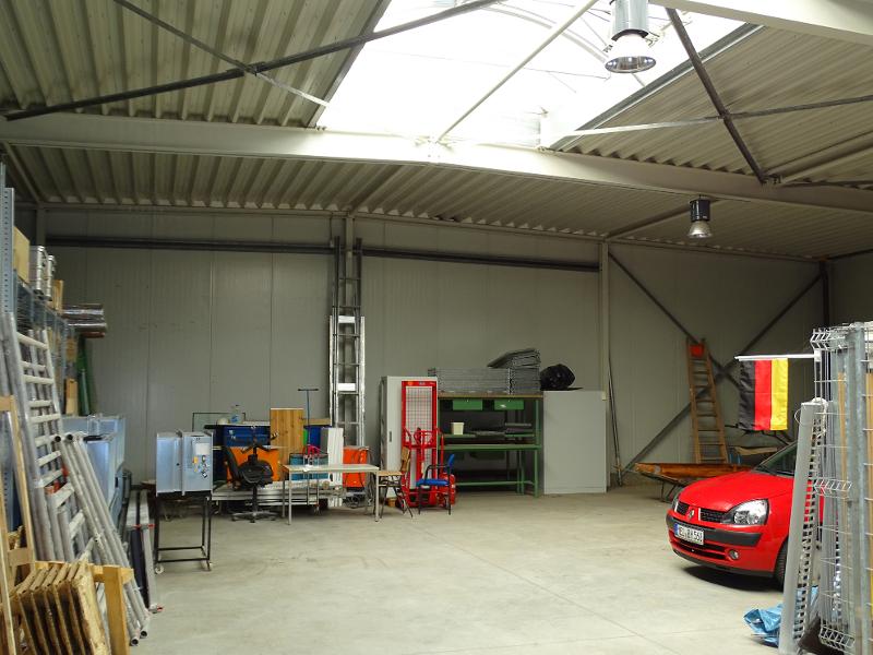 Lagerhalle von Innen B�ro / Praxis Wiedemar