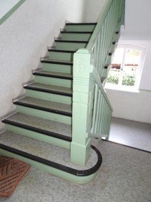 Treppenhaus +++ Schicke Villen-Stadt Haush�lfte am Zentrum Eilenburgs +++