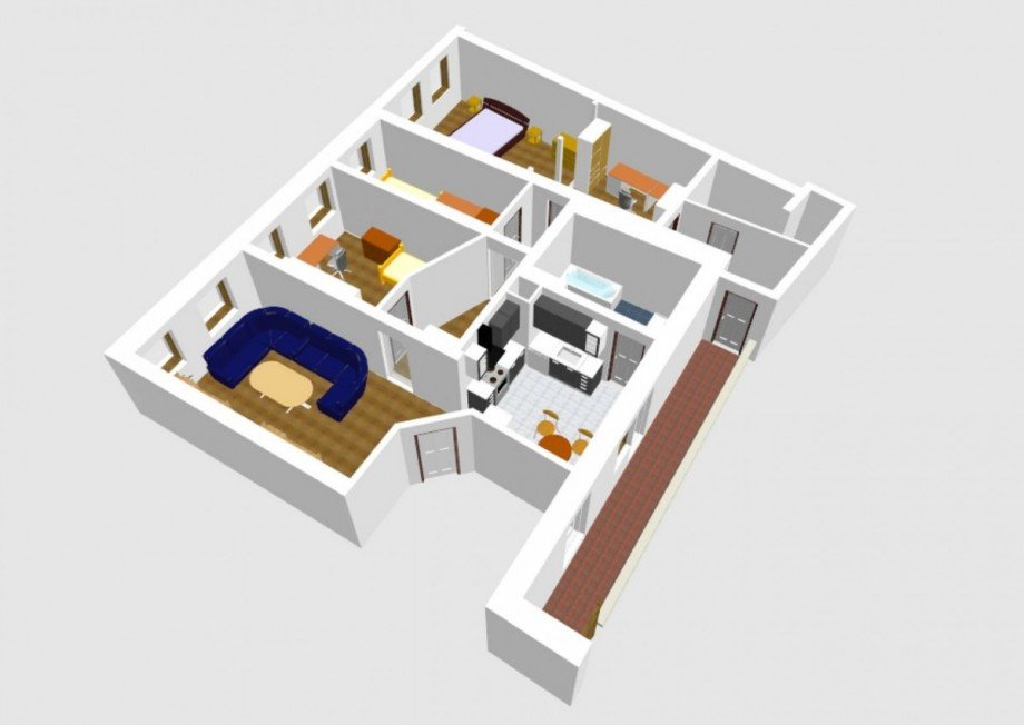 Ansicht Wohnung Altenburg