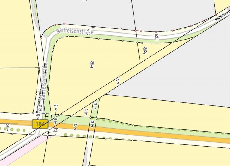 Grundst�ck Delitzsch Sondernutzungs-Grundst�ck SO Gewerbegrundst�ck an der B184 mit Sondernutzungsrecht in Delitzsch zu verkaufen.