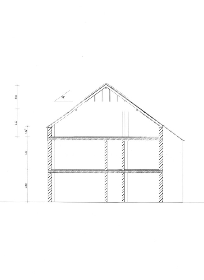 Schnitt Villa Altenburg