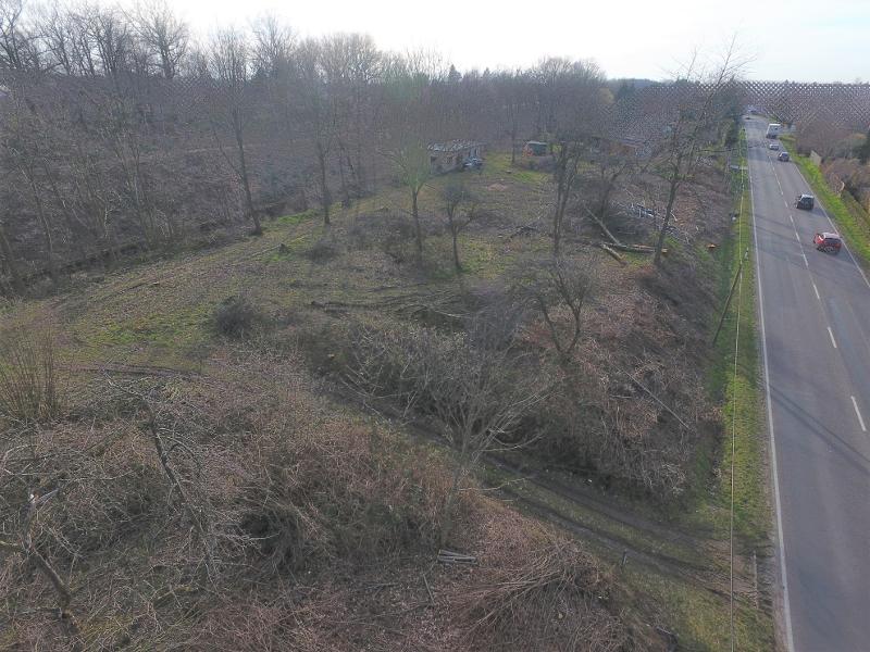 Ansicht Grundst�ck Machern