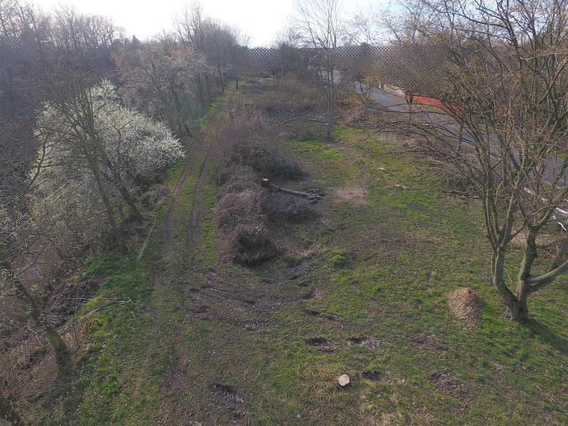 Ansicht Grundst�ck Machern