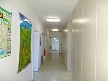 Ansicht 10t Br�ckenkran + LKW-Durchfahrt + 9,70 m Hallenh�he