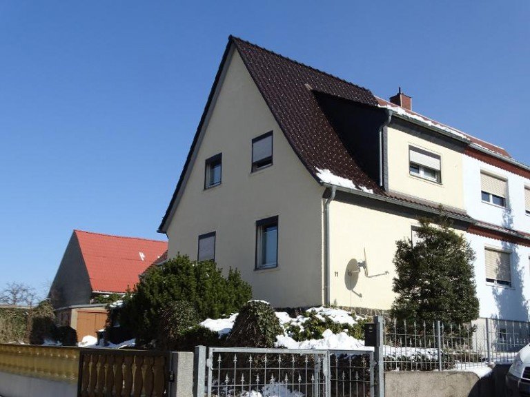 Ansicht Grimma - Beiersdorf Einfamilienhaus Die 30er Jahre - Schicke Doppelhaush�lfte bei Grimma Stadt