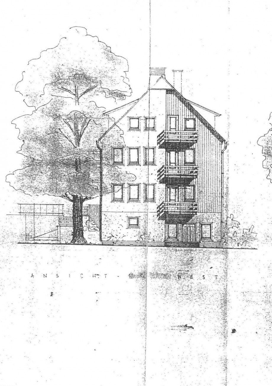 Ansicht Zweifamilienhaus Kohren Sahlis