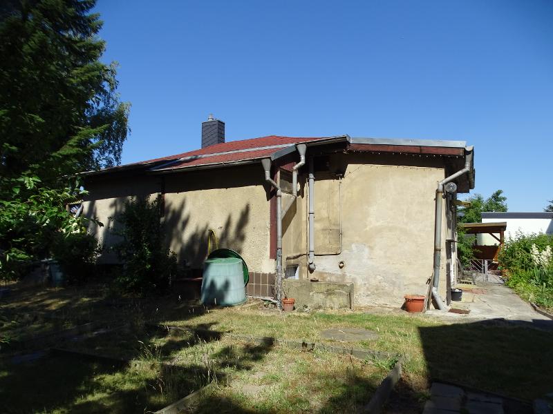 Gartenansicht Haus Wohngrundst�ck Leipzig