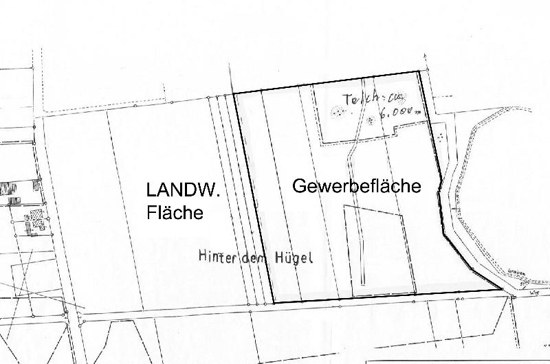 Grundriss Land- / Forstwirtschaft - Grdst. Leuna