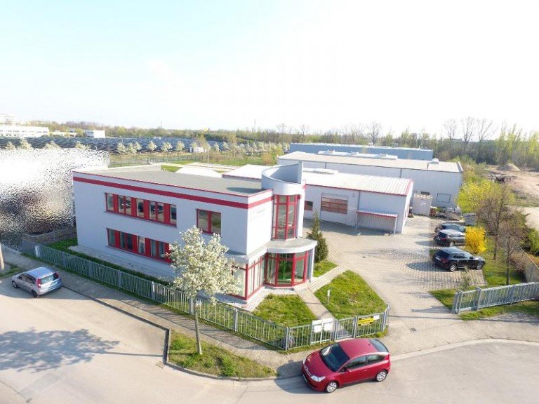 Drohnenbilder Gewerbe Leipzig (2) Leipzig Halle +++ Repr�sentatives Gewerbeanwesen in Leipzigs attrakivster Gewerbe-und Produktionslage +++