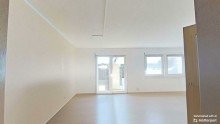 Ansicht schickes Reihenhaus in familienfreundlicher Idylle bei Leipzig zur Miete